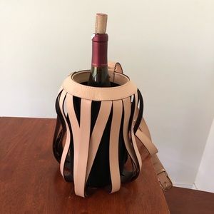 Krug Flanerie champagne bottle cooler tote